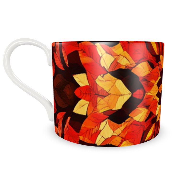 Fall Leaves Bone China