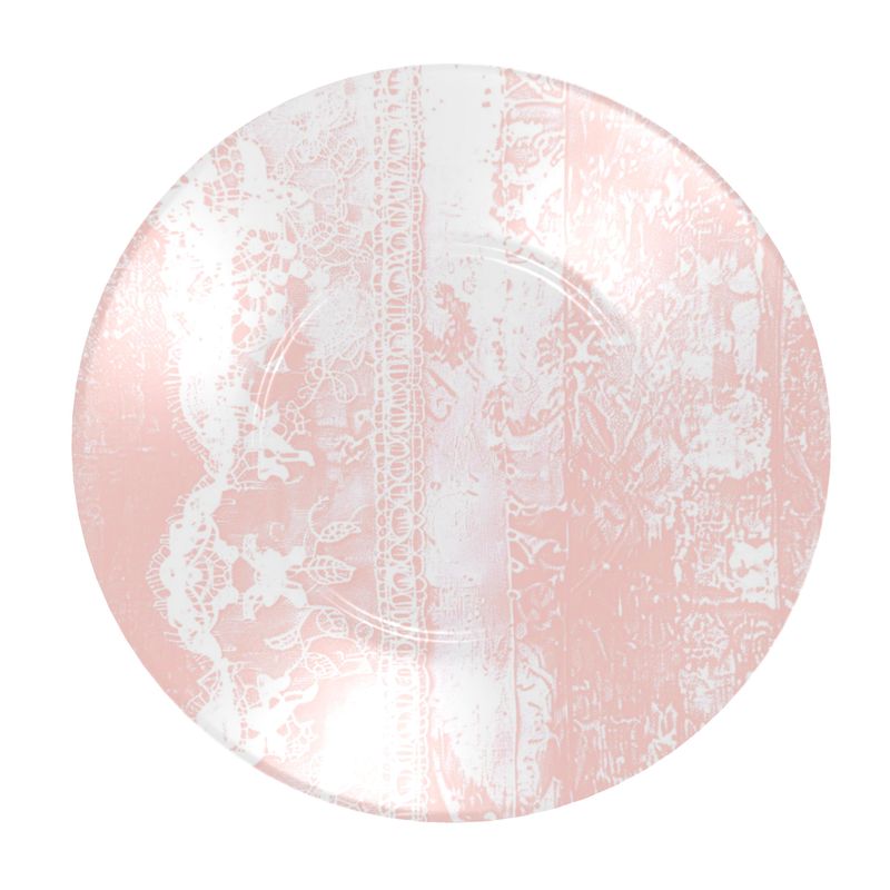 Cottage Lace in Pink Bone China