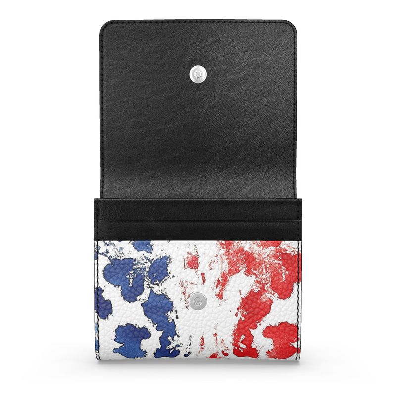 Washington Leopard Foldover Wallet
