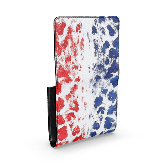 Washington Leopard Foldover Wallet