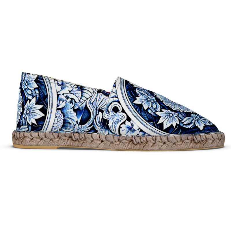 Astorbourne Medallion Blue Espadrilles