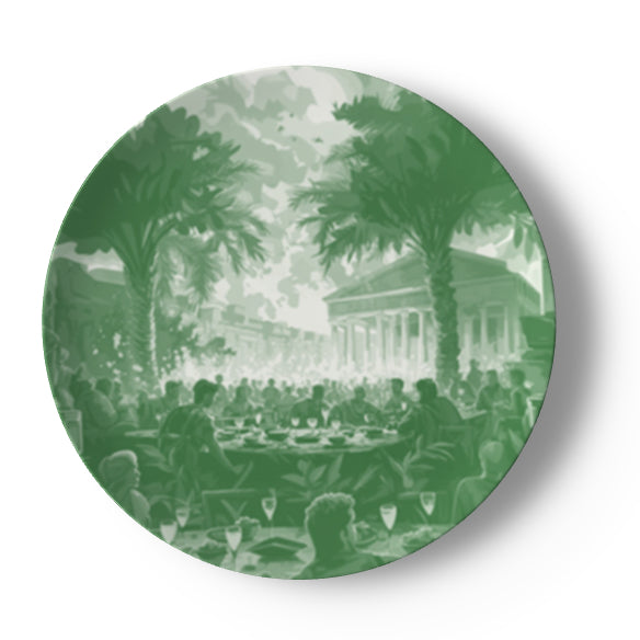 Saturnalia Classic Green Bone China