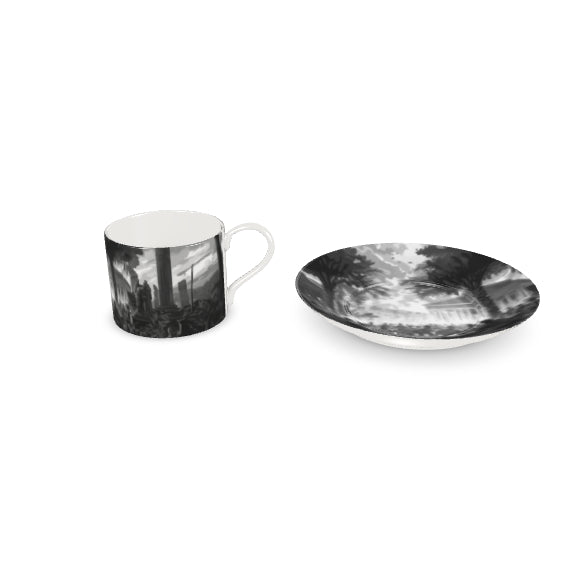 Saturnalia Classic Black Bone China