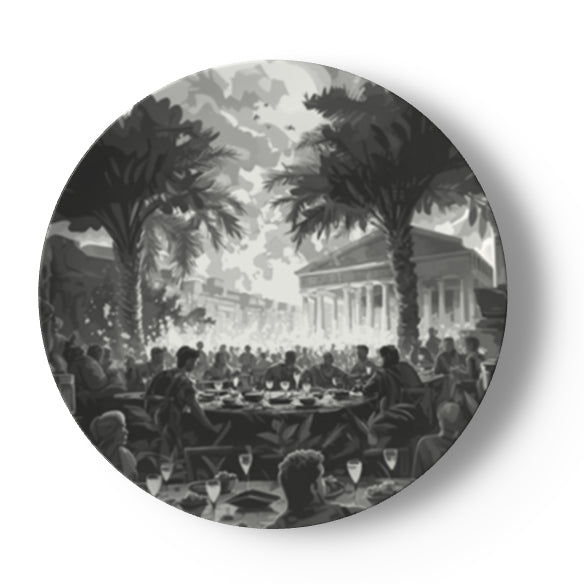 Saturnalia Classic Black Bone China
