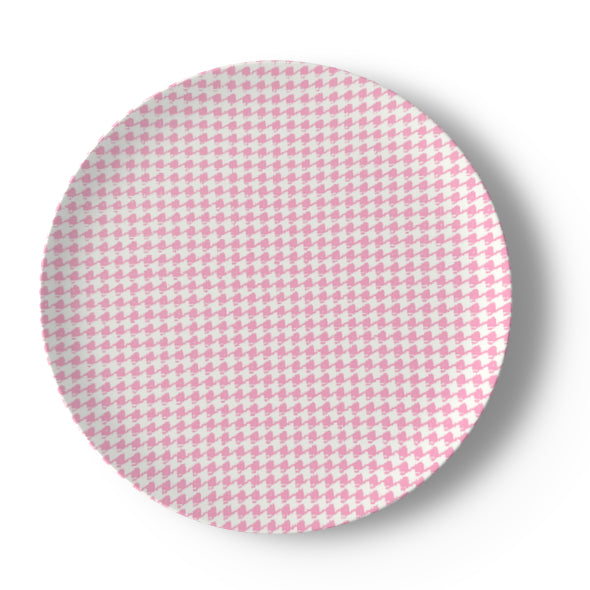 Strickland Houndstooth Petit Rose China