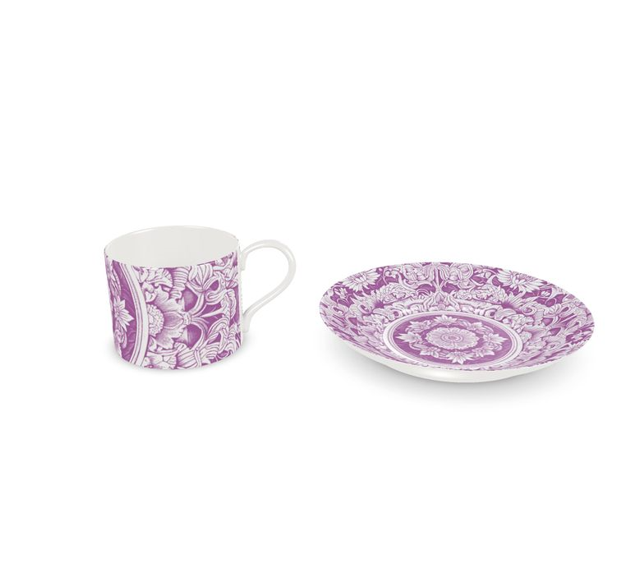 Astorbourne Medallion Lavender Floral Bone China