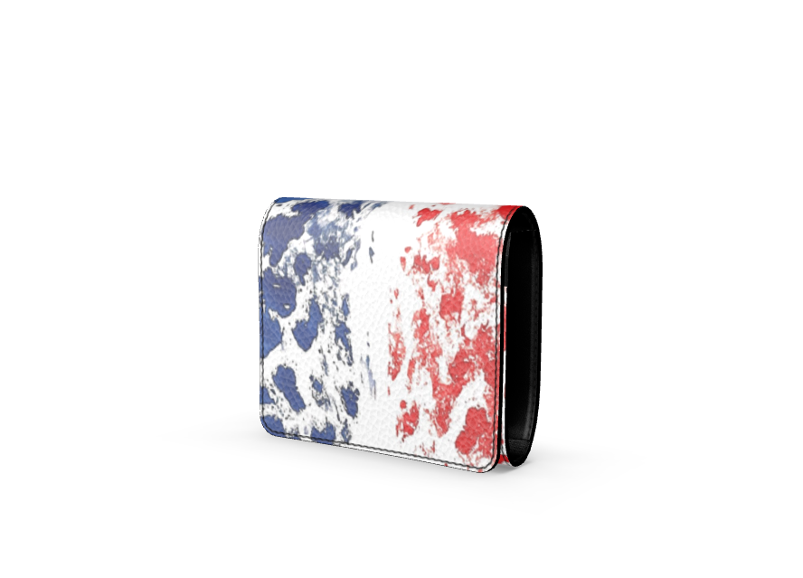 Washington Leopard Foldover Wallet