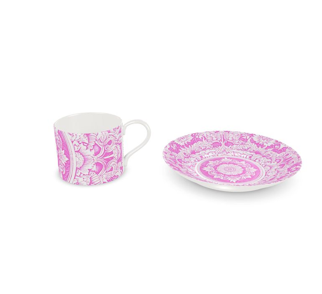 Astorbourne Medallion Pink Floral Bone China