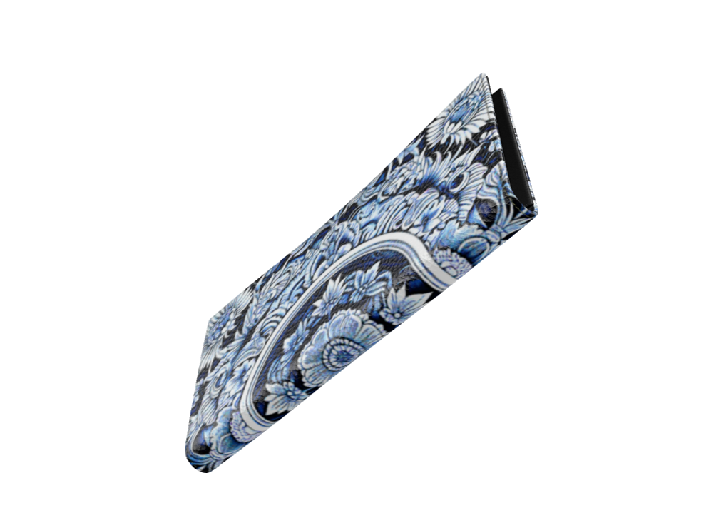 Astorbourne Medallion Blue Travel Wallet