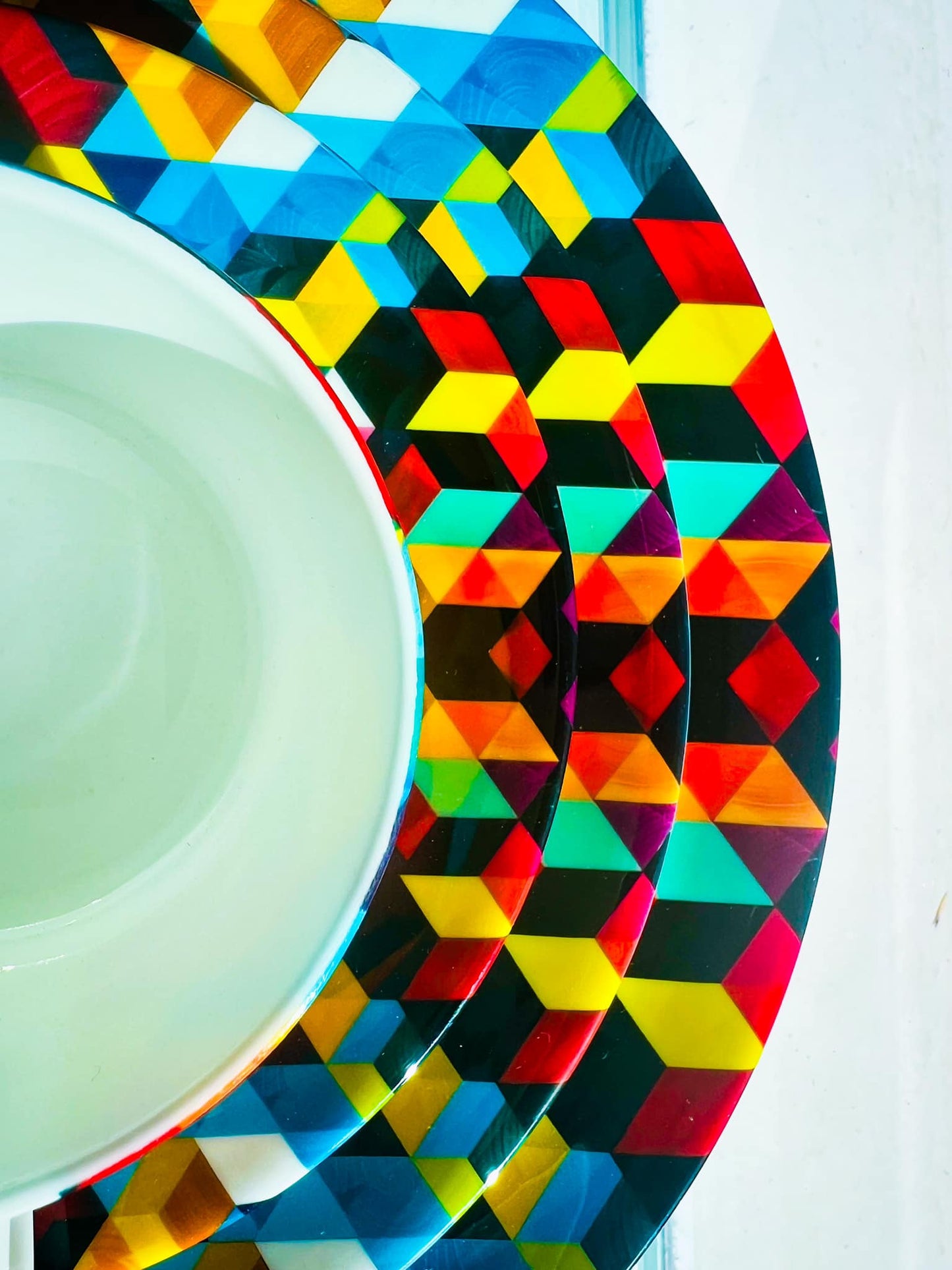 Abstract Spectrum Bone China