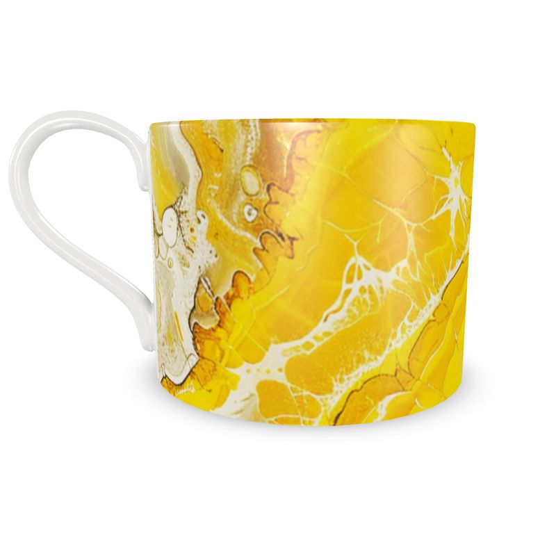 Marble in Gold Bone China