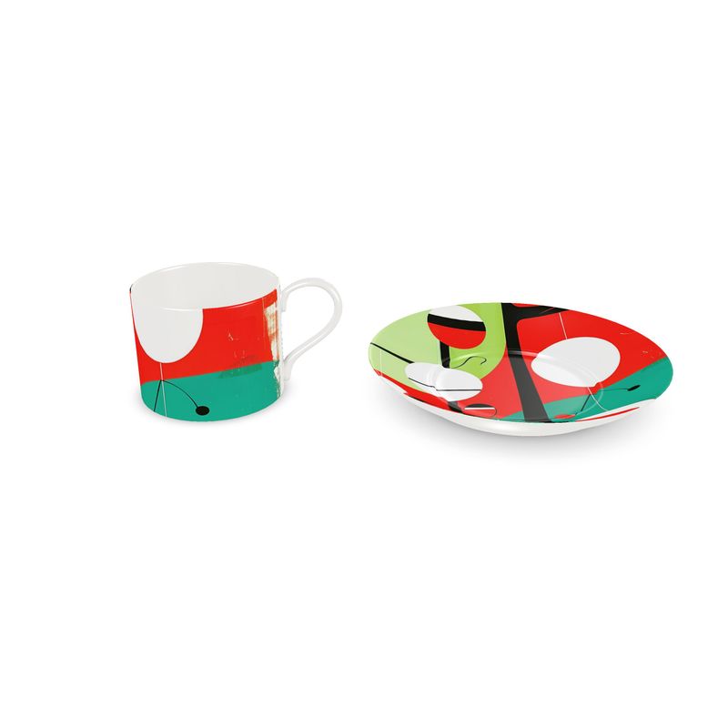 Midmod Holiday Bone China