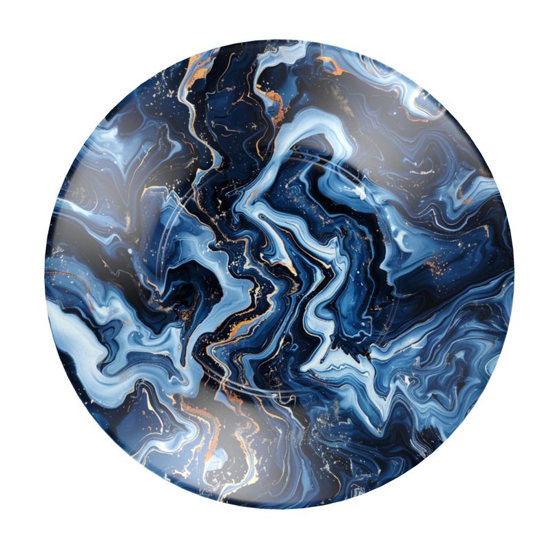 Marble in Sapphire Bone China