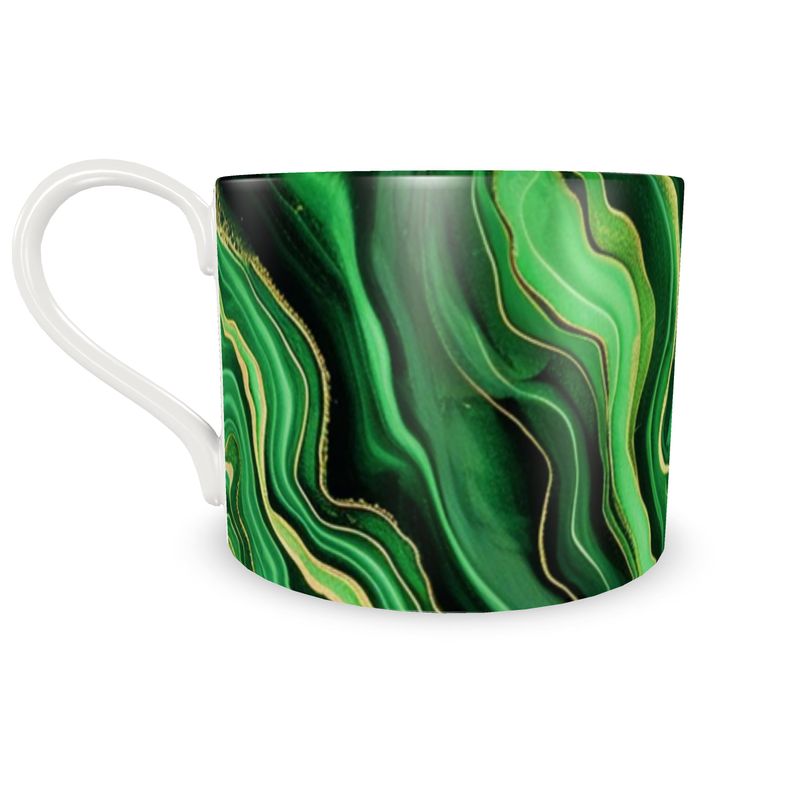 Marble in Emerald Bone China