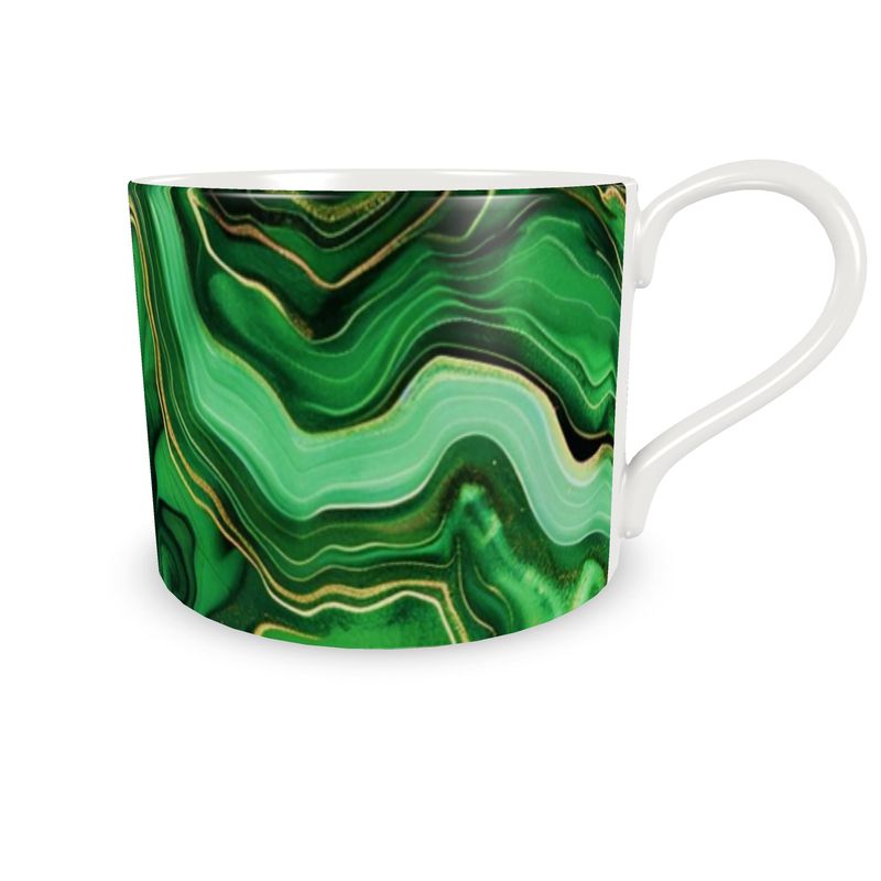 Marble in Emerald Bone China