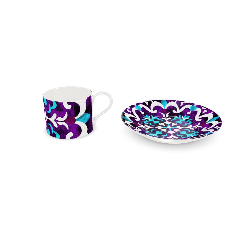 Valenciana Purple Bone China