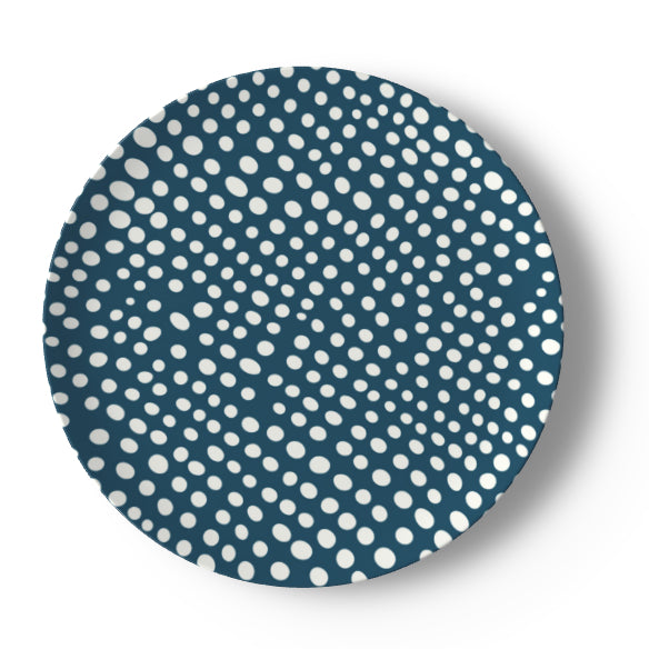 Dottie Dot Navy Bone China