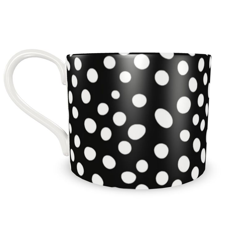 Dottie Dot Black Bone China