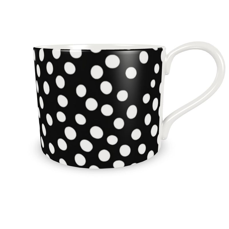 Dottie Dot Black Bone China