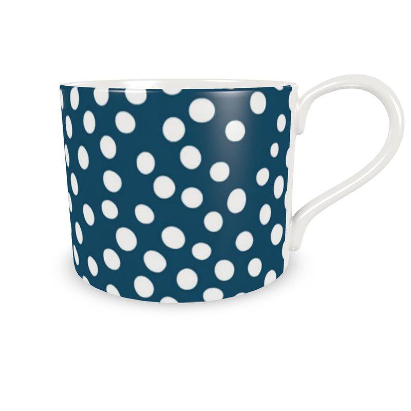 Dottie Dot Navy Bone China