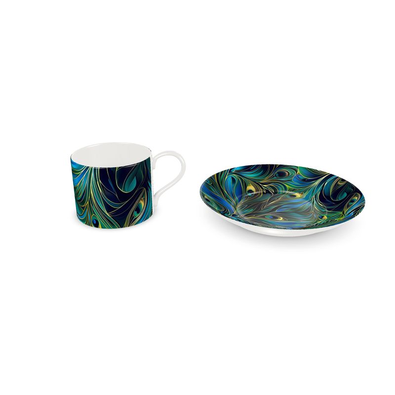 Finzi Peacock Bone China