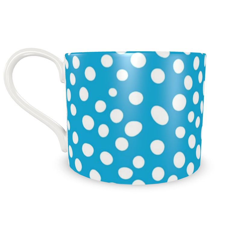 Dottie Dot Turquoise Bone China