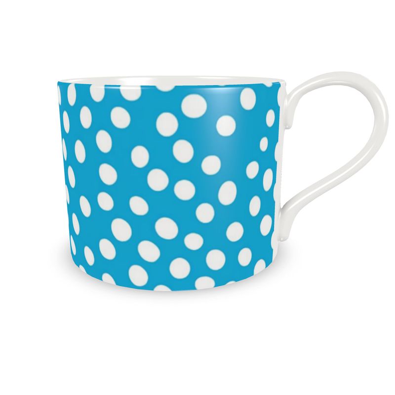 Dottie Dot Turquoise Bone China