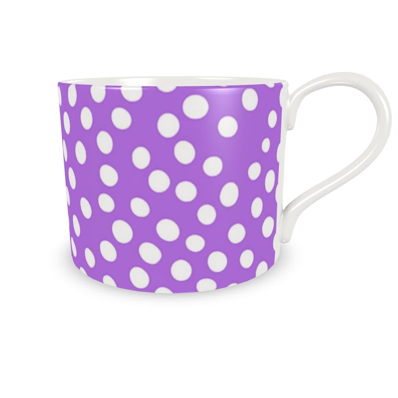 Dottie Dot Purple Bone China