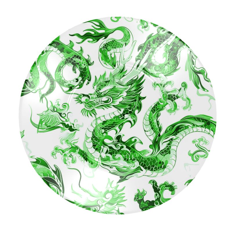 Swansey Dragon Green Bone China