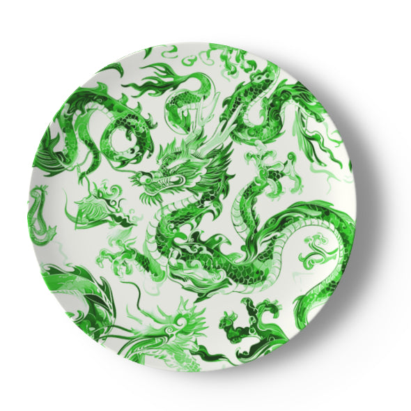 Swansey Dragon Green Bone China