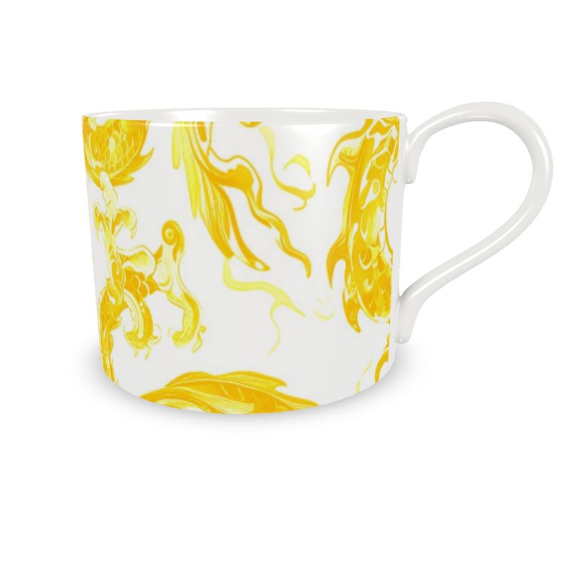 Swansey Dragon Yellow Bone China