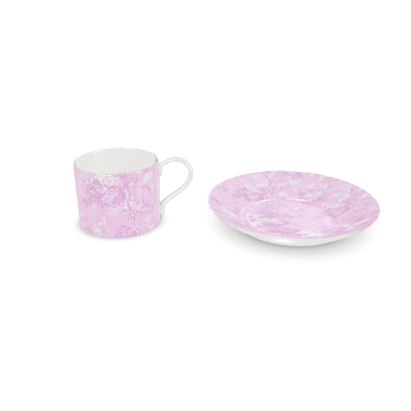 Millicent Pink Floral Toile Bone China