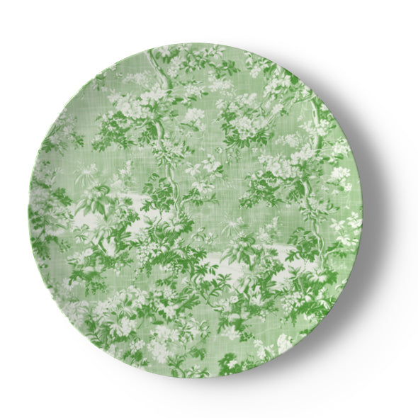 Millicent Green Floral Toile Bone China