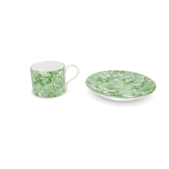 Millicent Green Floral Toile Bone China