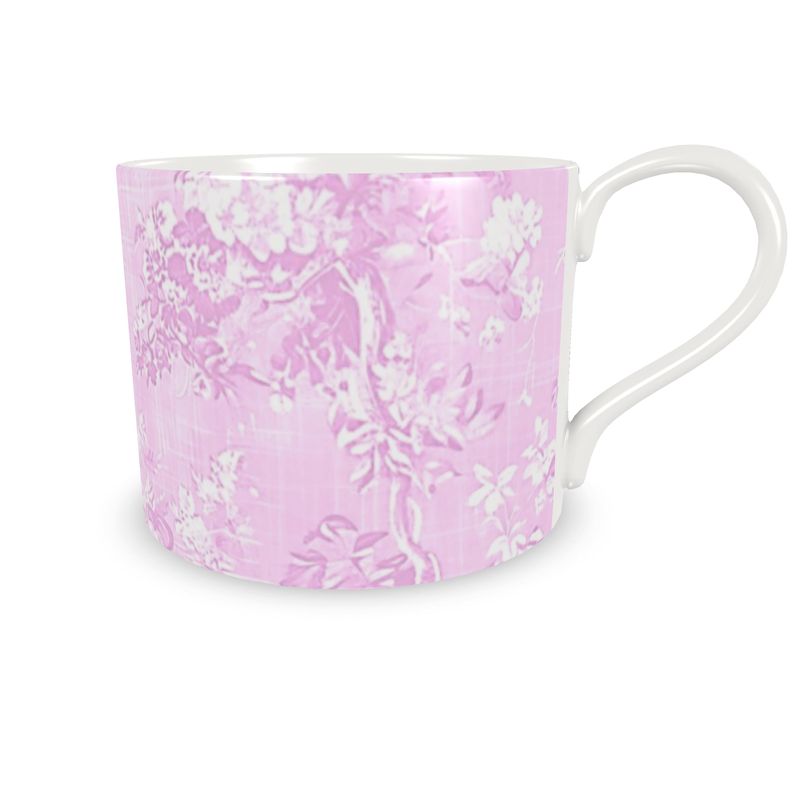 Millicent Pink Floral Toile Bone China