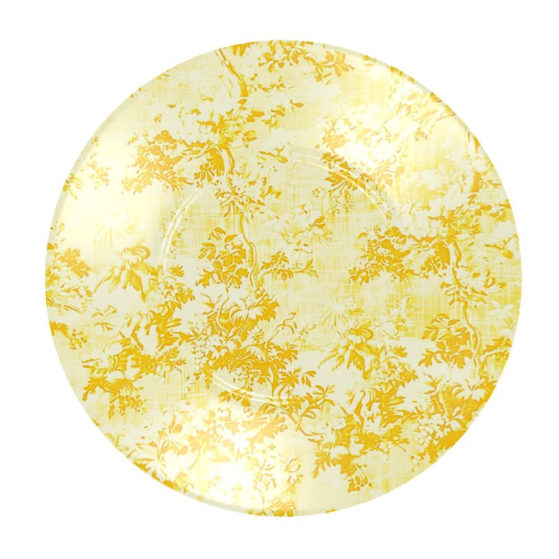 Millicent Yellow Floral Toile Bone China