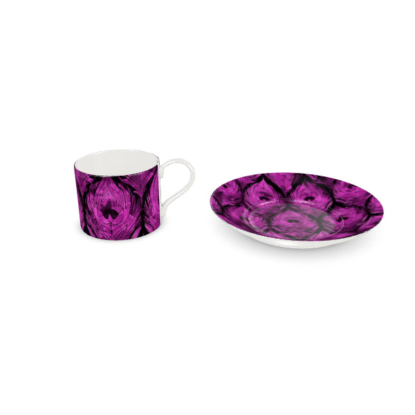 Feather Rubellite Bone China