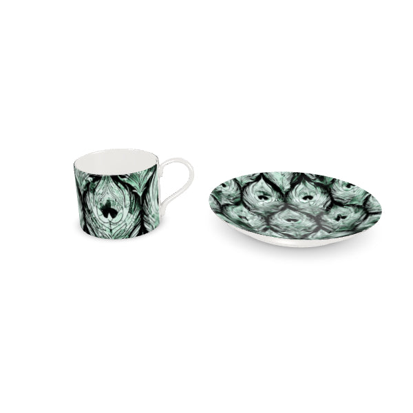 Feather Aventurine Bone China