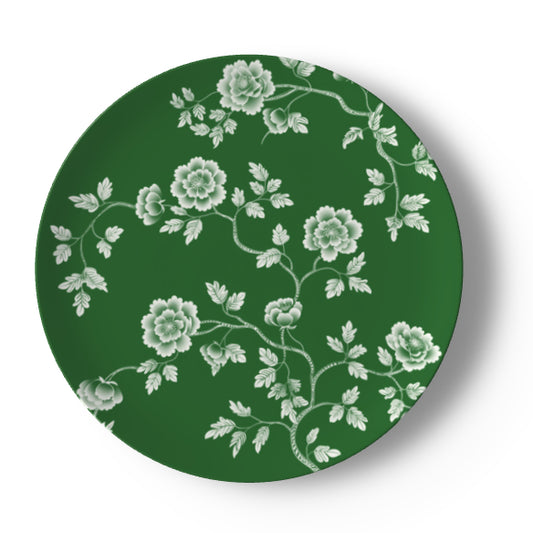 Hamlin Green Floral Bone China