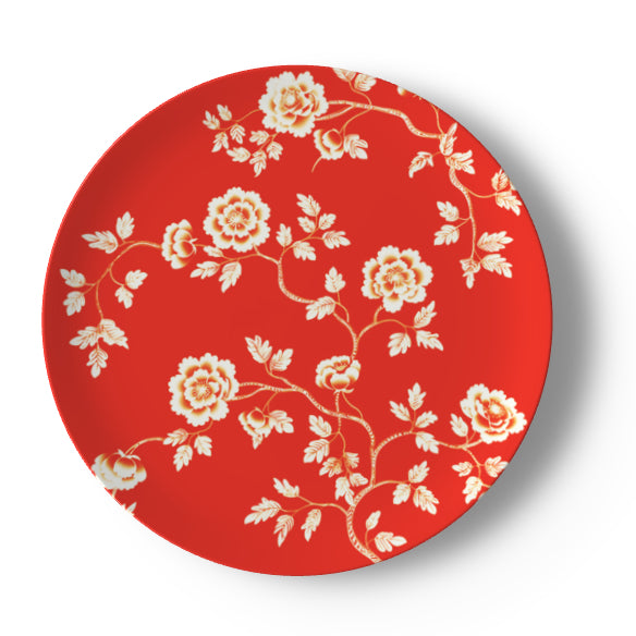 Hamlin Red Floral Bone China