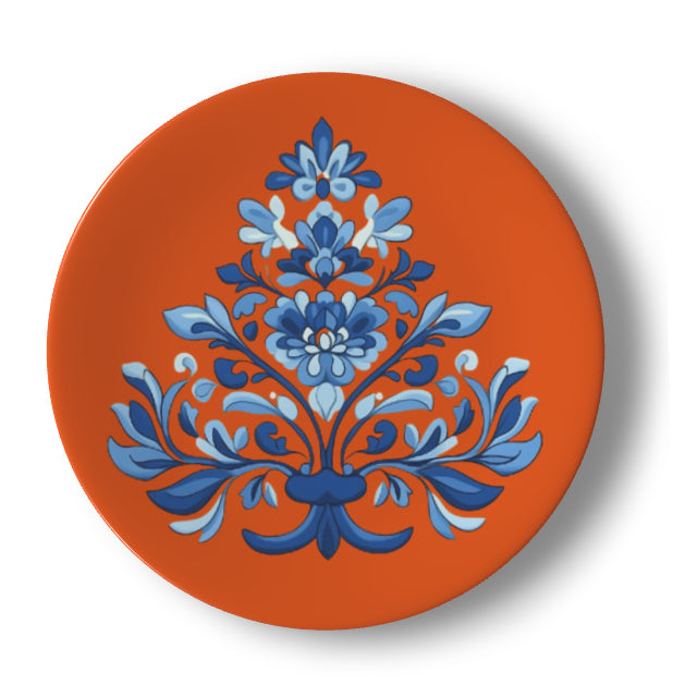 Talavera Tree on Russet Bone China