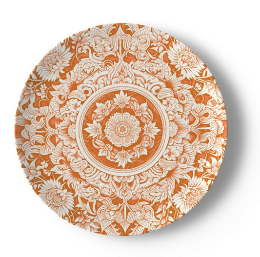 Astorbourne Medallion Russet Floral Bone China