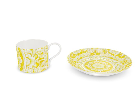 Astorbourne Medallion Yellow Floral Bone China